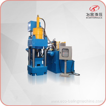 Vertical Metal Scrap Chips Briquette Press Making Machine